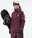 Montec Fawk W 21 Chaqueta Snowboard Mujer Burgundy