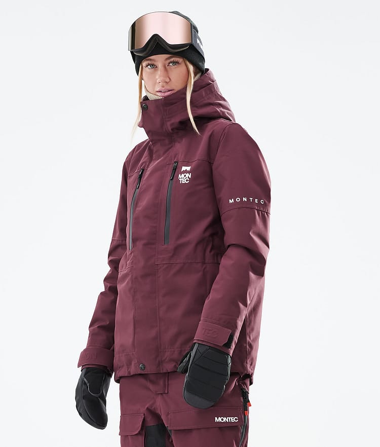 Montec Fawk W 21 Chaqueta Snowboard Mujer Burgundy, Image 2 of 11
