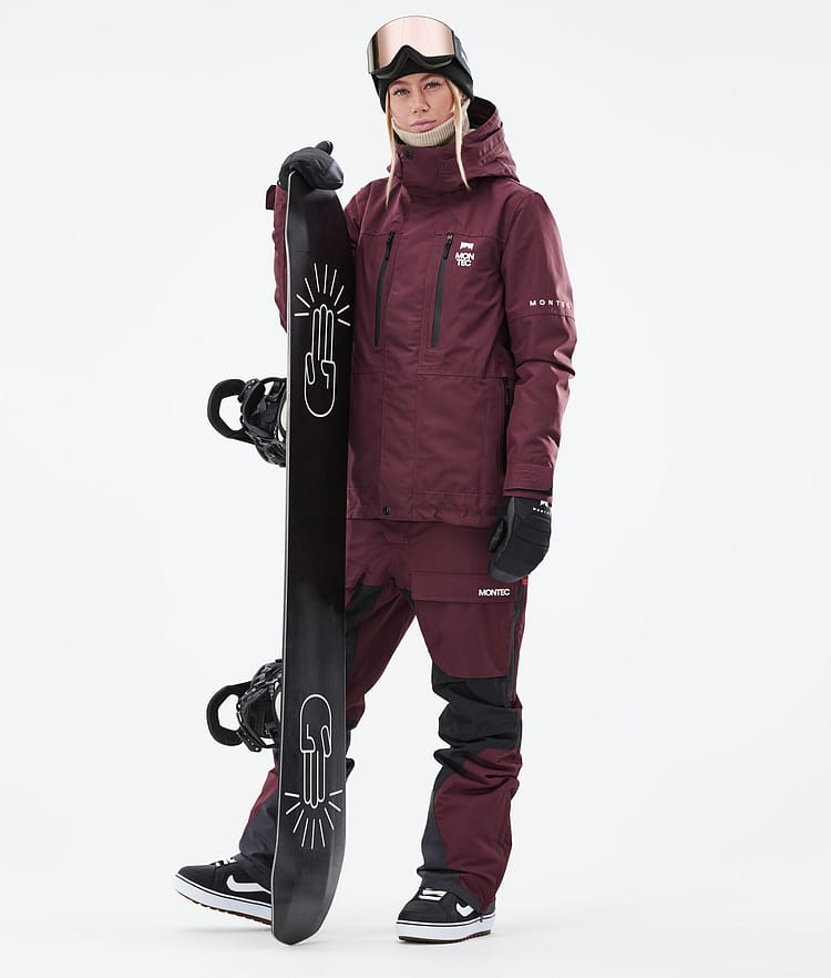 Montec Fawk W 21 Chaqueta Snowboard Mujer Burgundy, Image 4 of 11