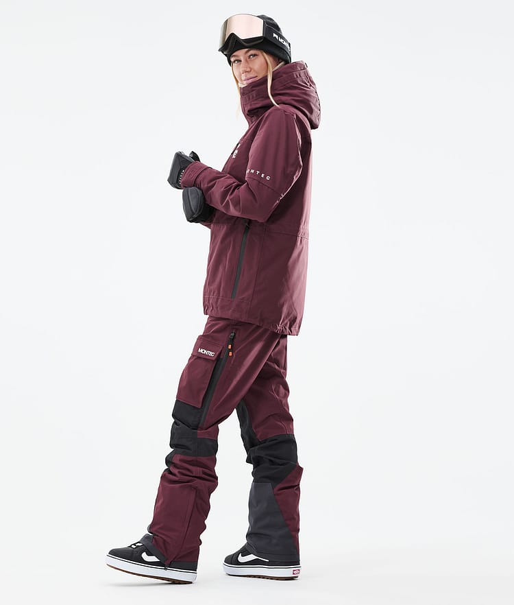 Montec Fawk W 21 Chaqueta Snowboard Mujer Burgundy, Image 5 of 11