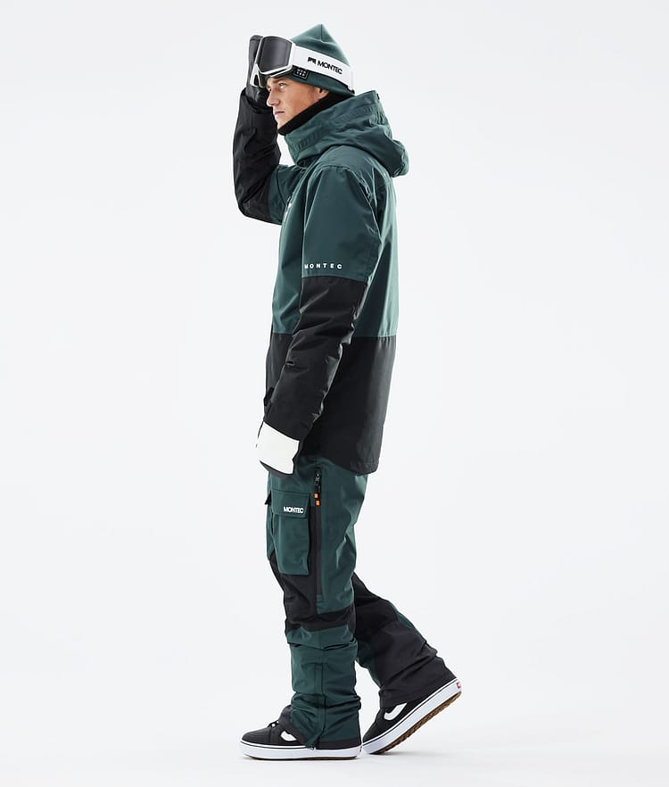 Montec Fawk 21 Bunda na Snowboard Pánské Dark Atlantic/Black, Image 6 of 12
