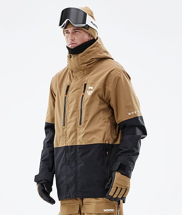 Fawk 21 Ski Jacket Pánské Gold/Black