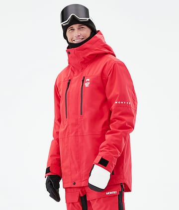 Montec Fawk 21 Snowboard Jacket Red