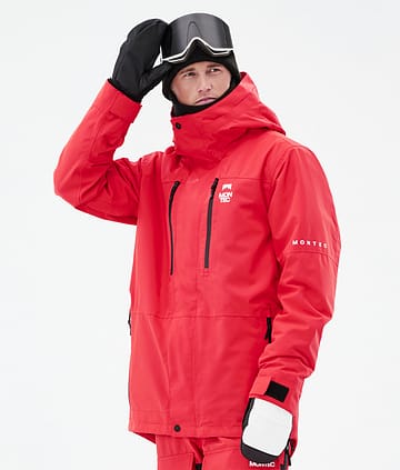 Fawk 21 Ski Jacket Pánské Red