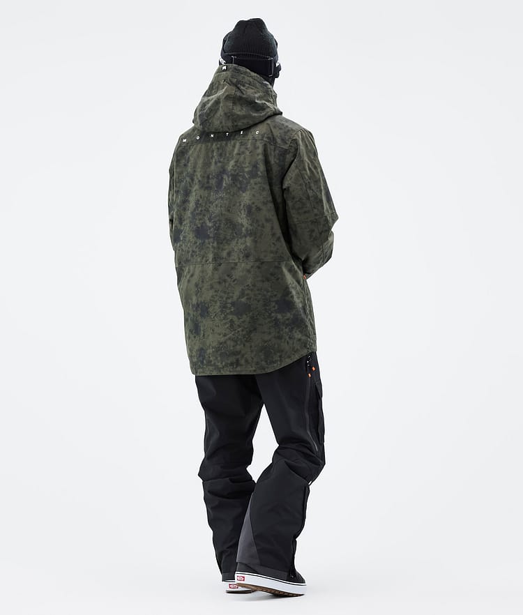 Montec Fawk 21 Chaqueta Snowboard Hombre Olive Green Tiedye, Image 5 of 10