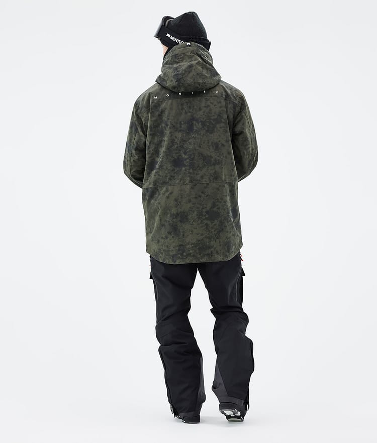 Fawk 21 Chaqueta Esquí Hombre Olive Green Tiedye, Image 5 of 10