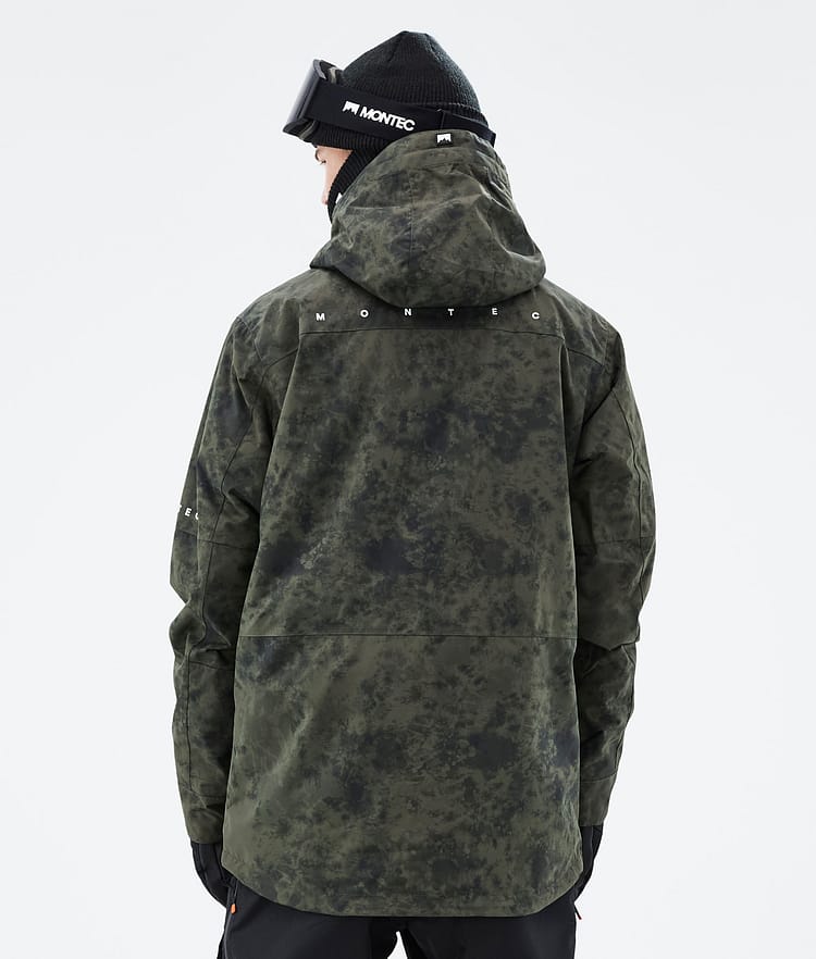 Montec Fawk 21 Chaqueta Snowboard Hombre Olive Green Tiedye, Image 7 of 10