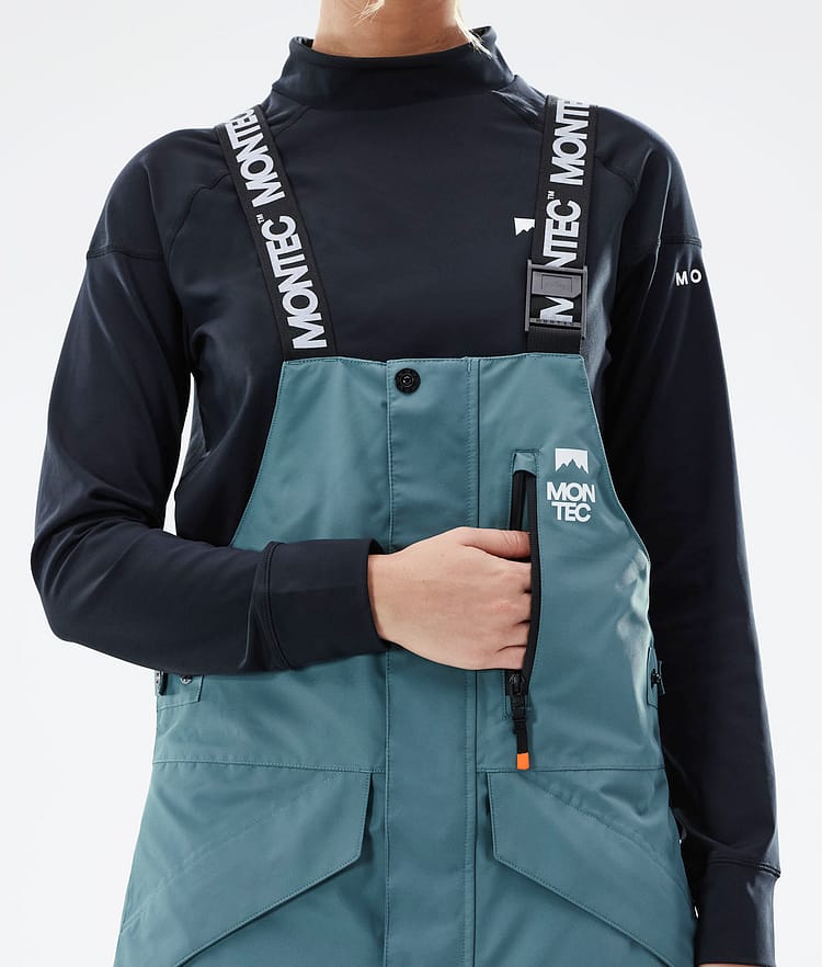 Montec Fawk W 21 Pantalones Esquí Mujer Atlantic, Image 5 of 6