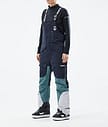 Montec Fawk W 21 Spodnie Snowboardowe Kobiety Marine/Atlantic/Light Grey