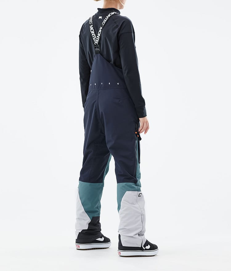 Montec Fawk W 21 Pantalones Snowboard Mujer Marine/Atlantic/Light Grey, Image 3 of 6