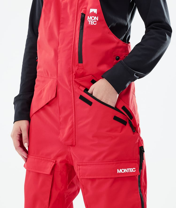 Montec Fawk W 21 Spodnie Narciarskie Kobiety Red, Image 4 of 6