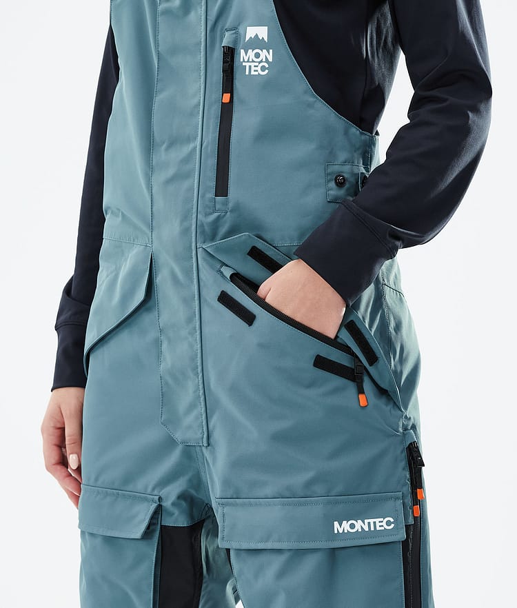 Montec Fawk W 21 Kalhoty na Snowboard Dámské Atlantic/Black, Image 4 of 6