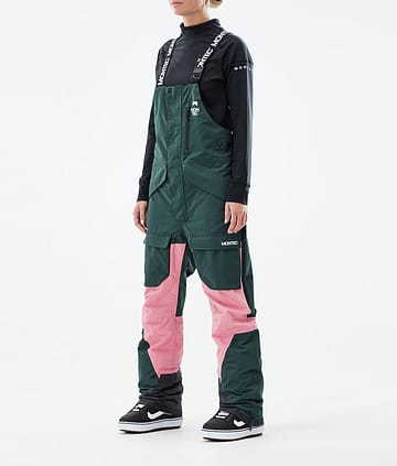 Montec Fawk W 21 Snowboard Pants Dark Atlantic/Pink