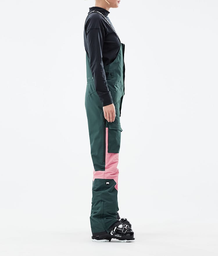 Montec Fawk W 21 Lyžařské Kalhoty Dámské Dark Atlantic/Pink, Image 2 of 6