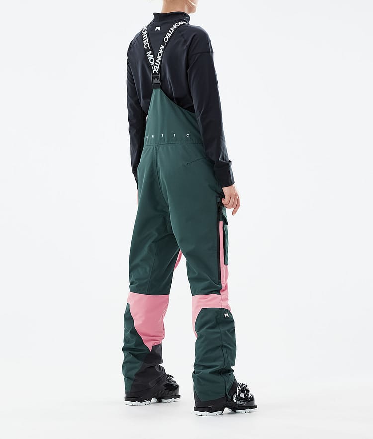 Montec Fawk W 21 Lyžařské Kalhoty Dámské Dark Atlantic/Pink, Image 3 of 6
