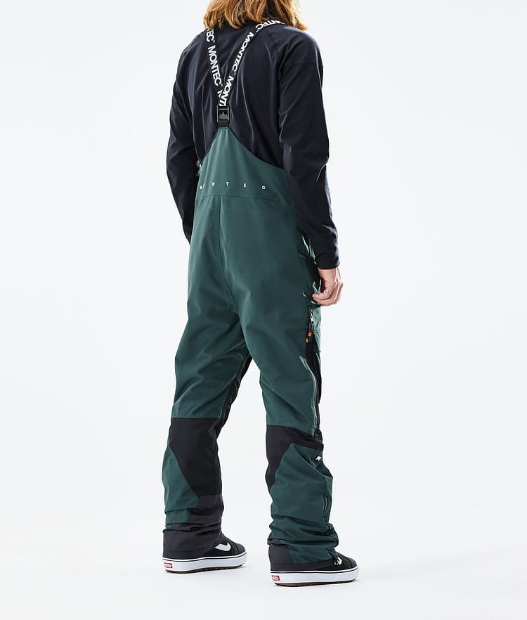 Montec Fawk 21 Spodnie Snowboardowe Mężczyźni Dark Atlantic/Black, Image 3 of 6