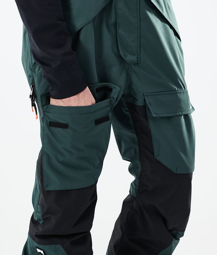 Montec Fawk 21 Spodnie Snowboardowe Mężczyźni Dark Atlantic/Black, Image 6 of 6