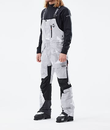Fawk 21 Ski Pants Pánské Snow Camo/Black