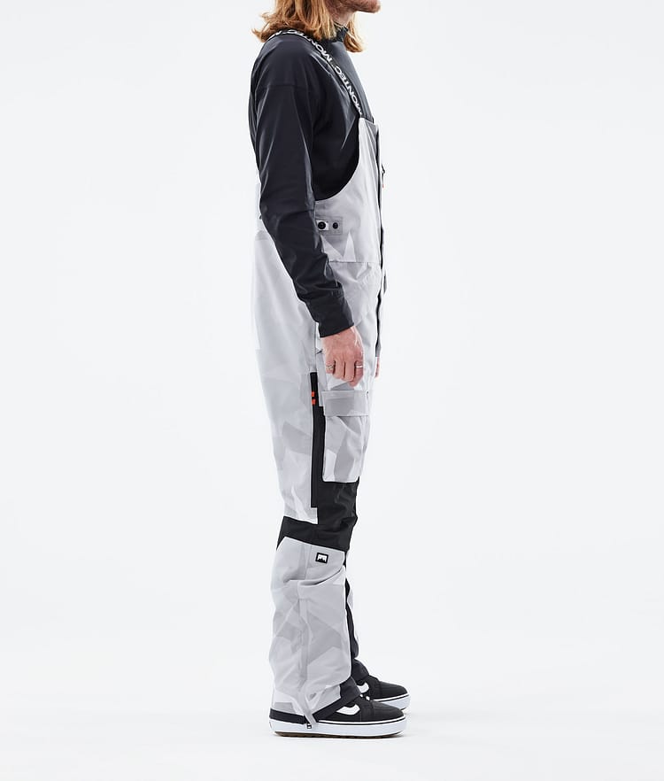 Montec Fawk 21 Spodnie Snowboardowe Mężczyźni Snow Camo/Black, Image 2 of 6