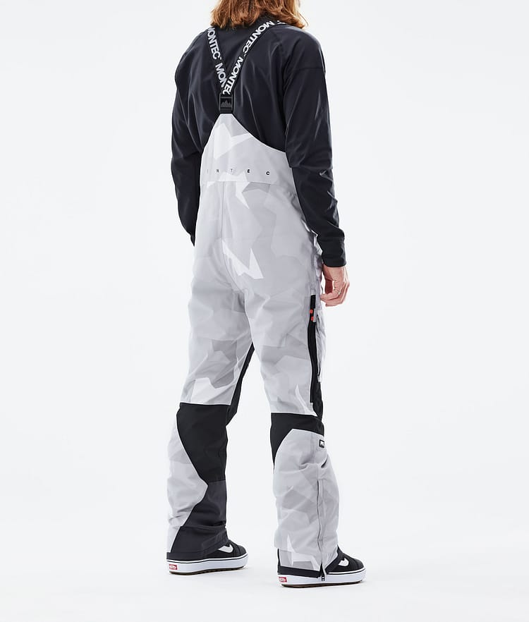 Montec Fawk 21 Spodnie Snowboardowe Mężczyźni Snow Camo/Black, Image 3 of 6