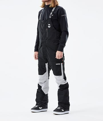 Montec Fawk 21 Snowboard Pants Black/Light Grey/Black