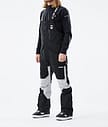 Montec Fawk 21 Spodnie Snowboardowe Mężczyźni Black/Light Grey/Black