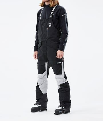 Fawk 21 Ski Pants Pánské Black/Light Grey/Black
