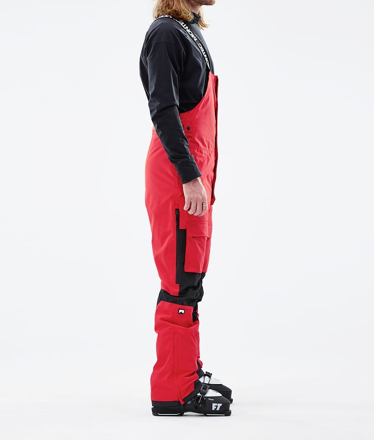 Montec Fawk 21 Pantalones Esquí Hombre Red/Black, Image 2 of 6