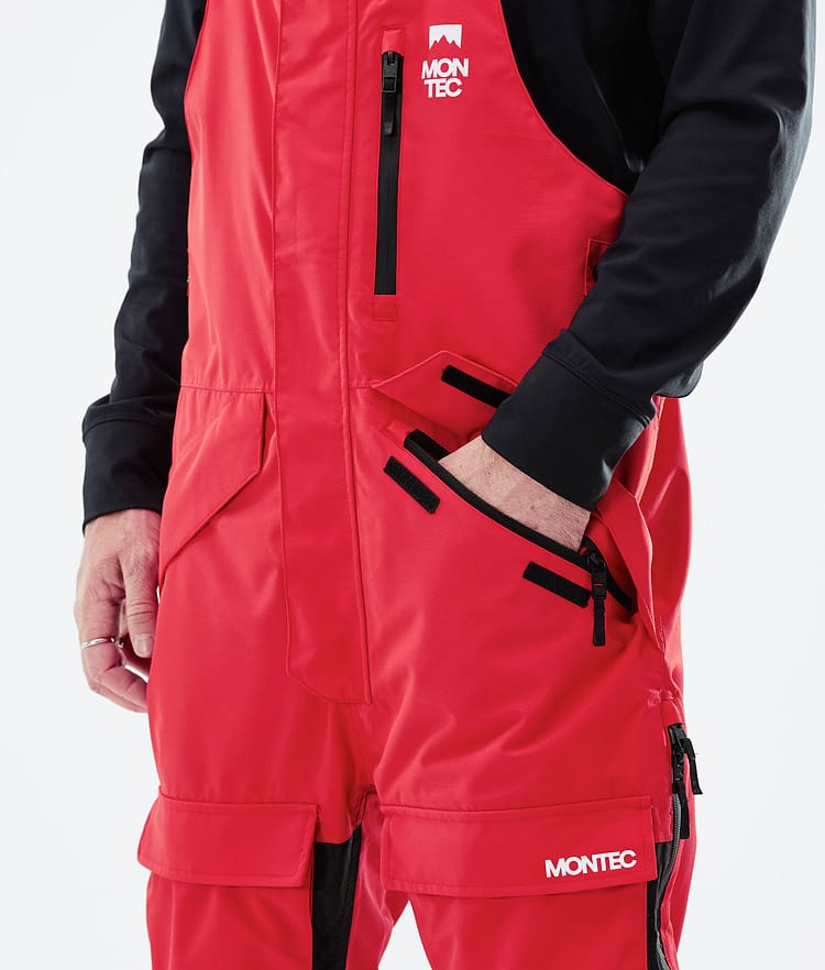 Montec Fawk 21 Pantalones Esquí Hombre Red/Black, Image 4 of 6