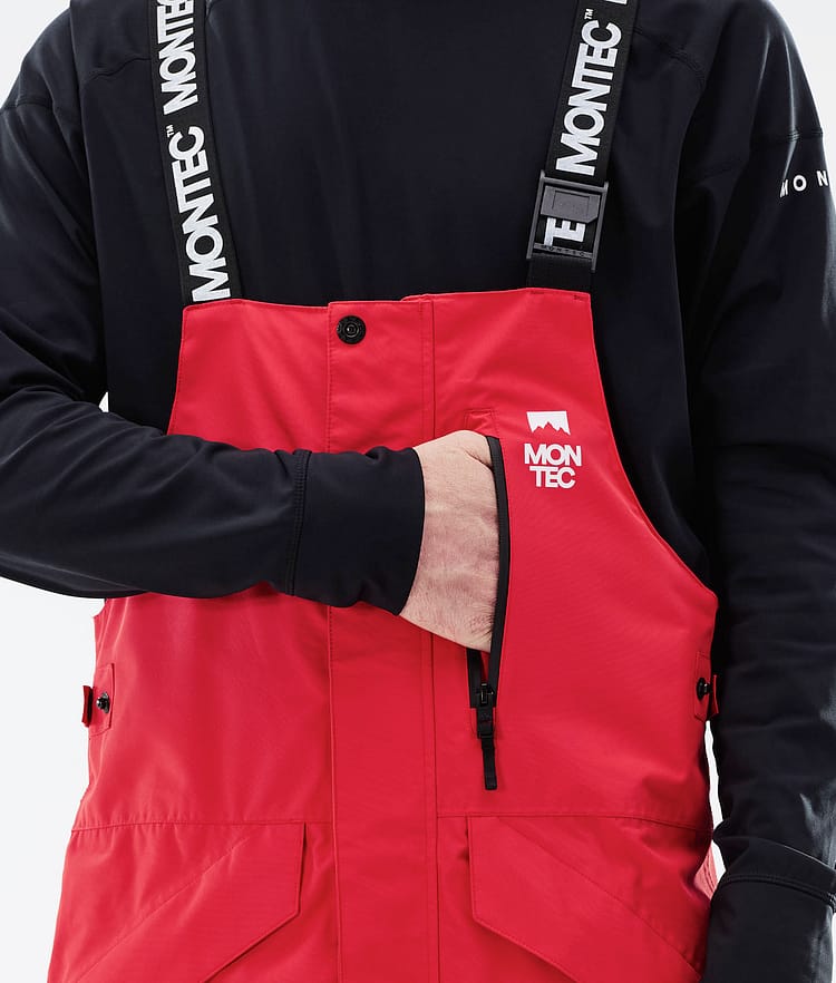 Montec Fawk 21 Pantalones Esquí Hombre Red/Black, Image 5 of 6