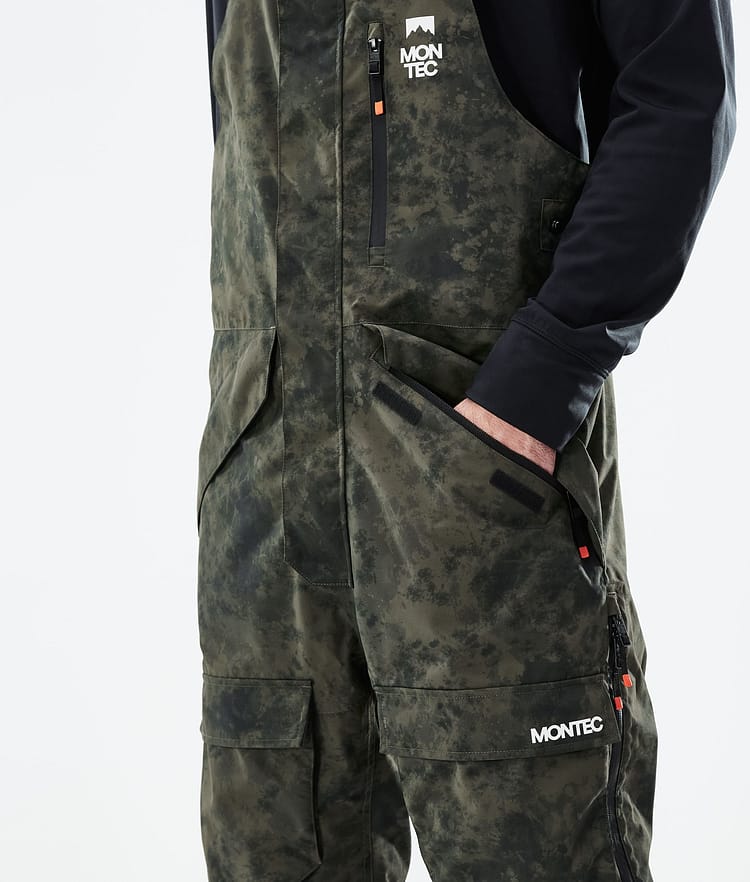 Montec Fawk 21 Pantalones Esquí Hombre Olive Green Tiedye, Image 4 of 6
