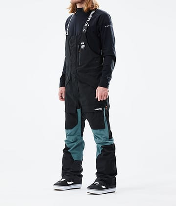 Montec Fawk 21 Snowboard Pants Black/Atlantic
