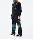 Montec Fawk 21 Spodnie Snowboardowe Mężczyźni Black/Atlantic