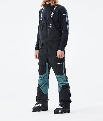 Fawk 21 Ski Pants Pánské Black/Atlantic