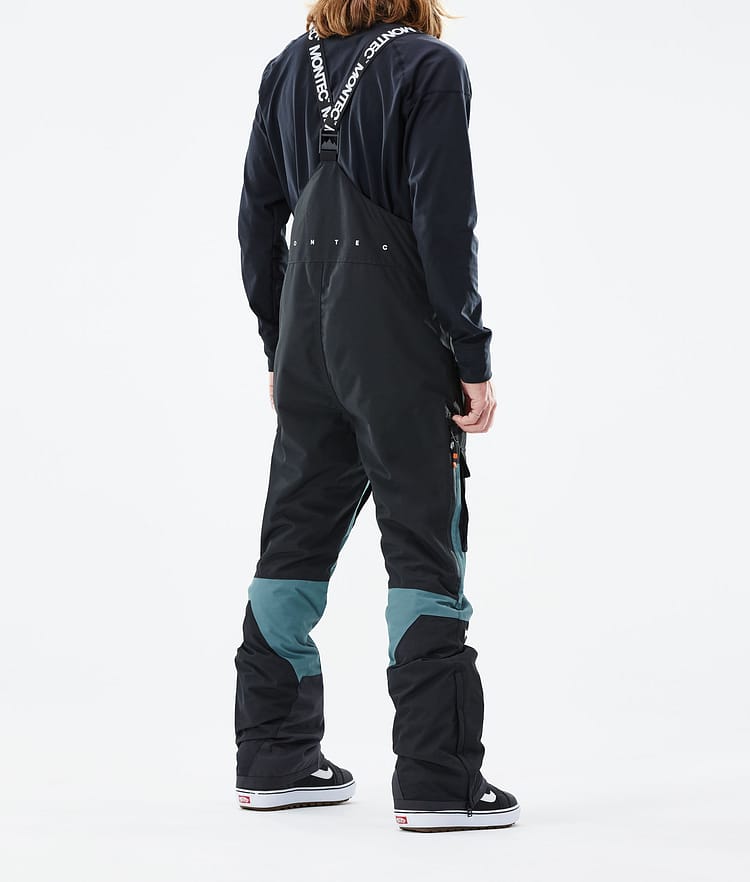 Montec Fawk 21 Spodnie Snowboardowe Mężczyźni Black/Atlantic, Image 3 of 6