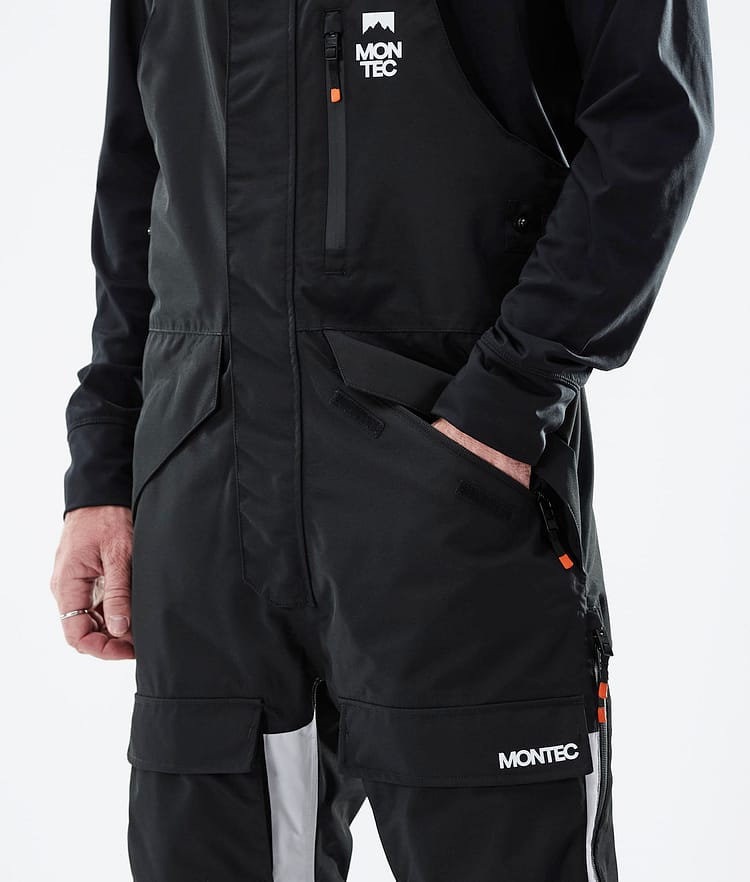 Montec Fawk 21 Pantalones Esquí Hombre Black/Light Grey/Purple, Image 4 of 6