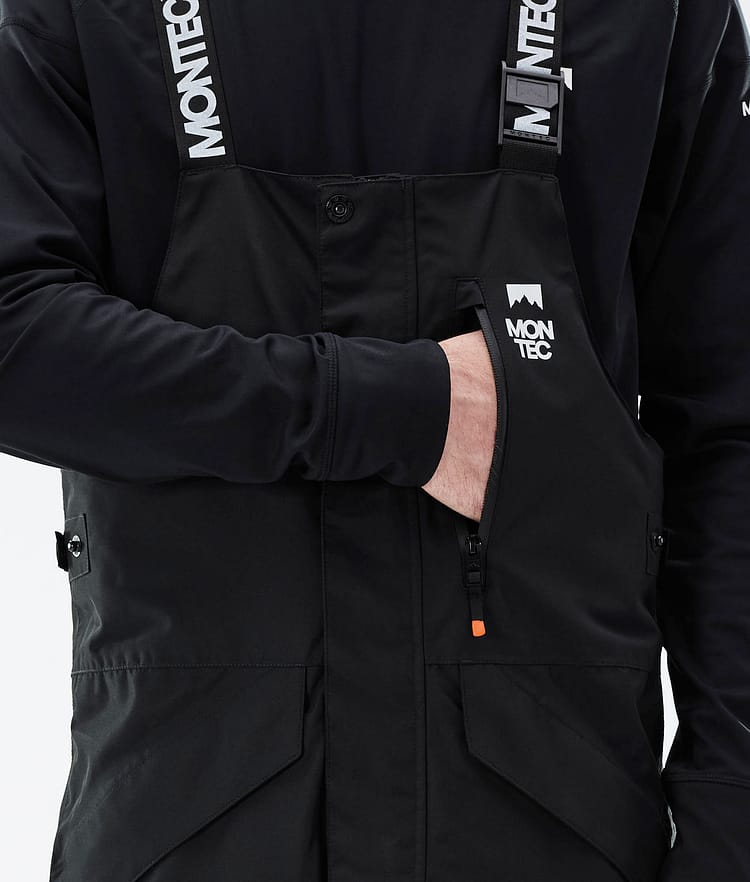 Montec Fawk 21 Pantalones Esquí Hombre Black/Light Grey/Purple, Image 5 of 6