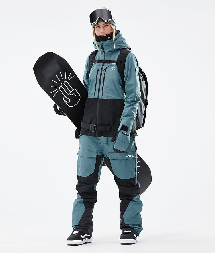 Montec Moss W 21 Kurtka Snowboardowa Kobiety Atlantic/Black, Image 5 of 12