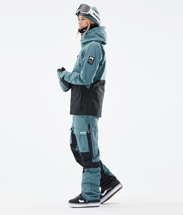 Montec Moss W 21 Kurtka Snowboardowa Kobiety Atlantic/Black, Image 6 of 12