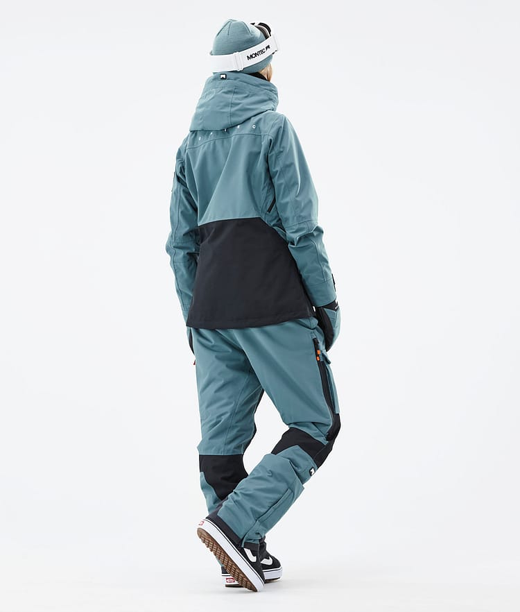 Montec Moss W 21 Kurtka Snowboardowa Kobiety Atlantic/Black, Image 7 of 12