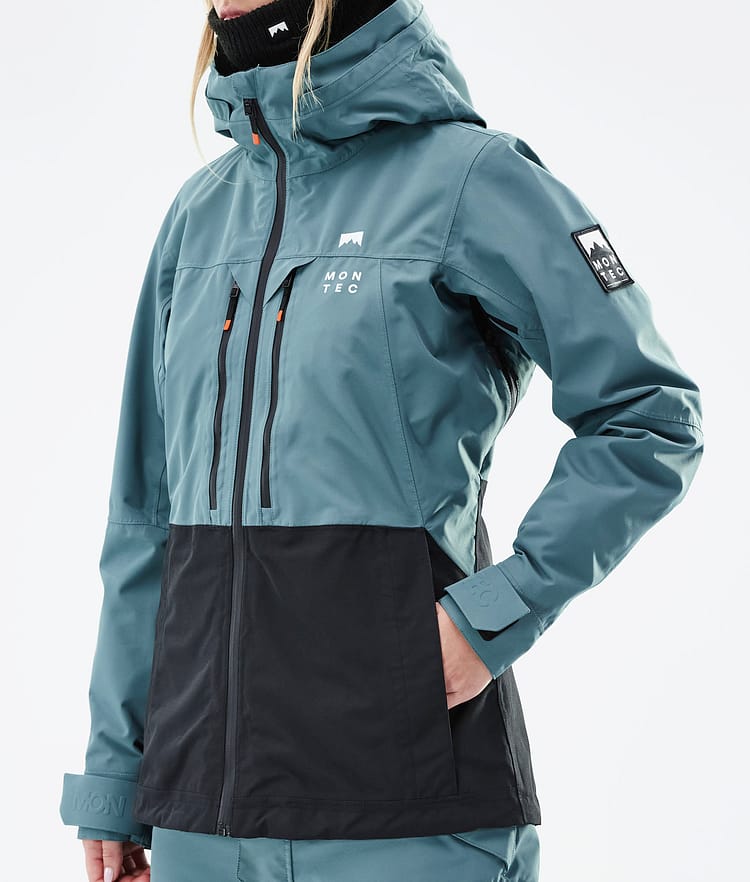 Montec Moss W 21 Kurtka Snowboardowa Kobiety Atlantic/Black, Image 10 of 12