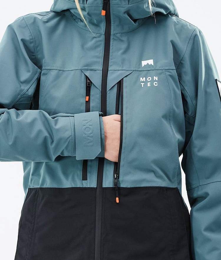 Montec Moss W 21 Kurtka Snowboardowa Kobiety Atlantic/Black, Image 11 of 12