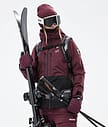 Montec Moss W 21 Kurtka Narciarska Kobiety Burgundy/Black