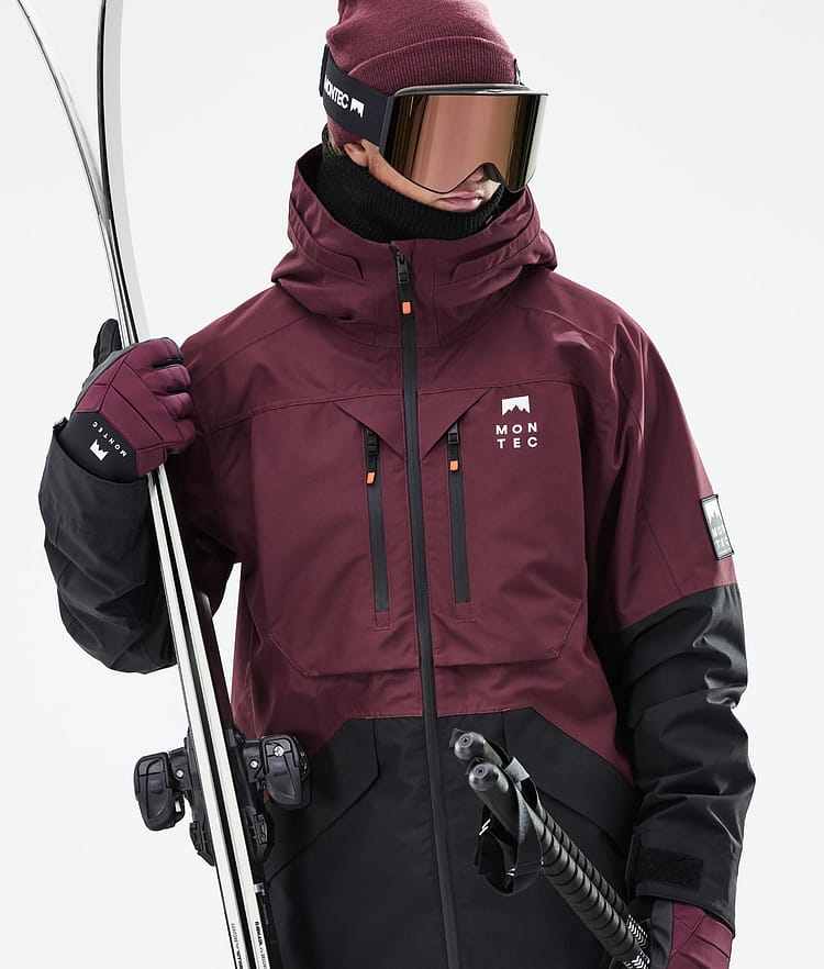 Moss 21 Kurtka Narciarska Mężczyźni Burgundy/Black, Image 3 of 13
