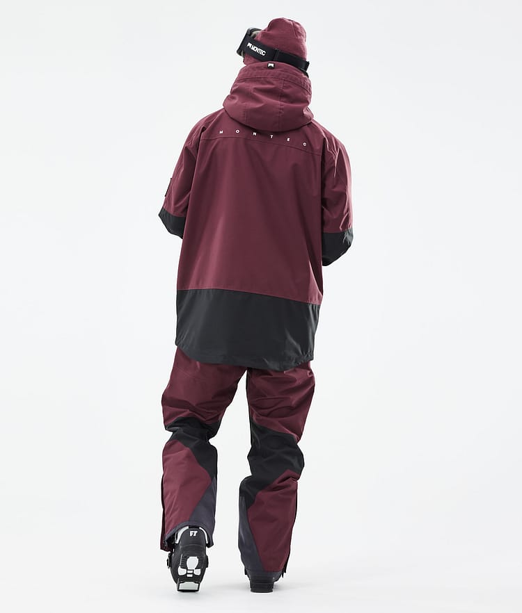 Moss 21 Kurtka Narciarska Mężczyźni Burgundy/Black, Image 8 of 13