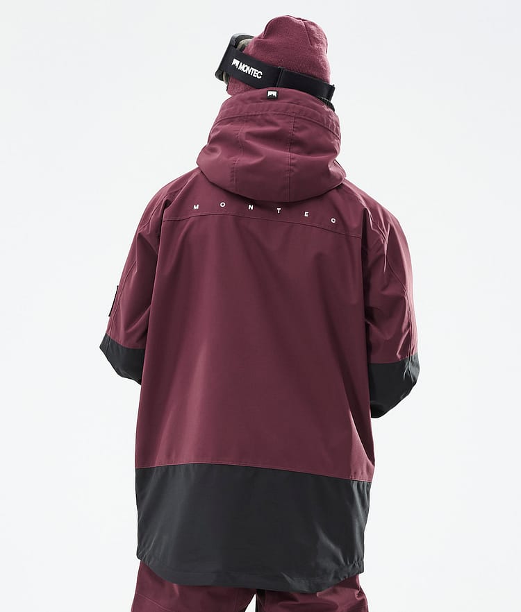 Montec Moss 21 Kurtka Snowboardowa Mężczyźni Burgundy/Black, Image 10 of 13