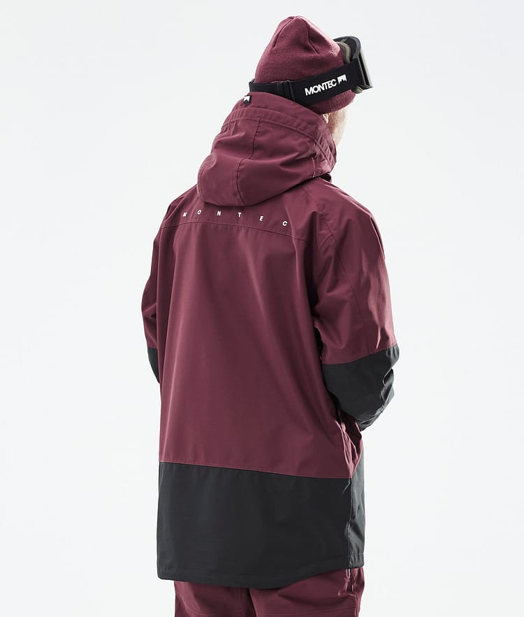 Moss 21 Kurtka Narciarska Mężczyźni Burgundy/Black, Image 10 of 13