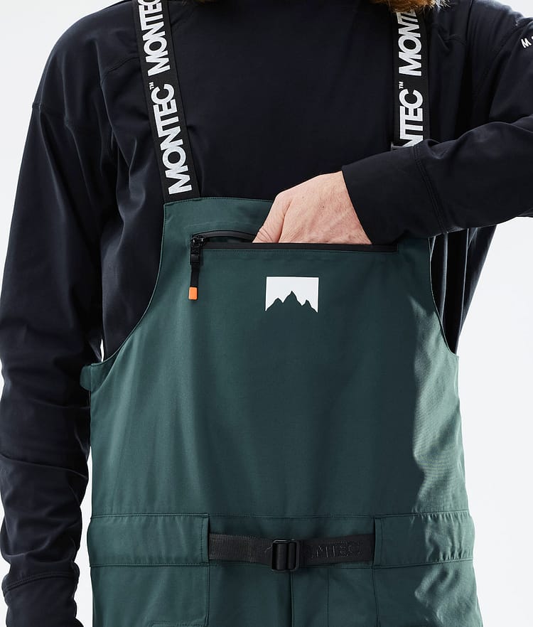Montec Moss 21 Pantalones Snowboard Hombre Dark Atlantic/Black, Image 5 of 6