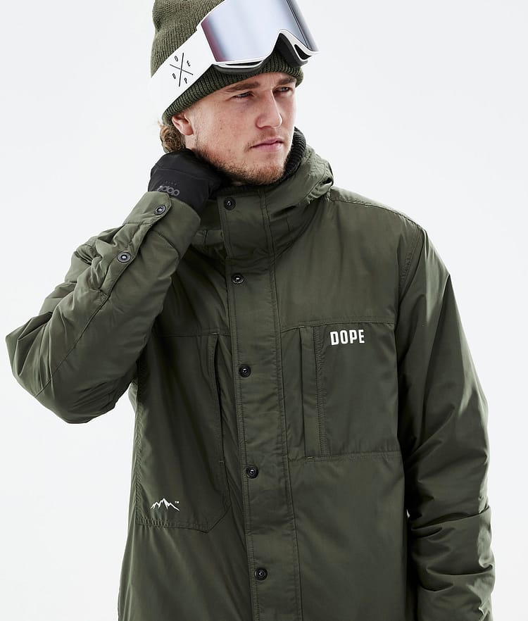 Dope Insulated Kurtka typu midlayer Mężczyźni Olive Green, Image 3 of 12