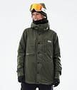 Dope Insulated W Chaqueta Capa Intermedia Mujer Olive Green